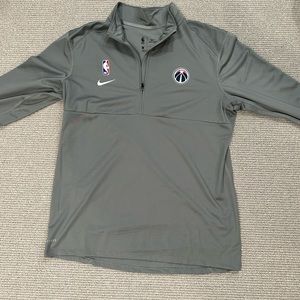 Washington Wizards Nike QuarterZip Pullover Drifit Medium
